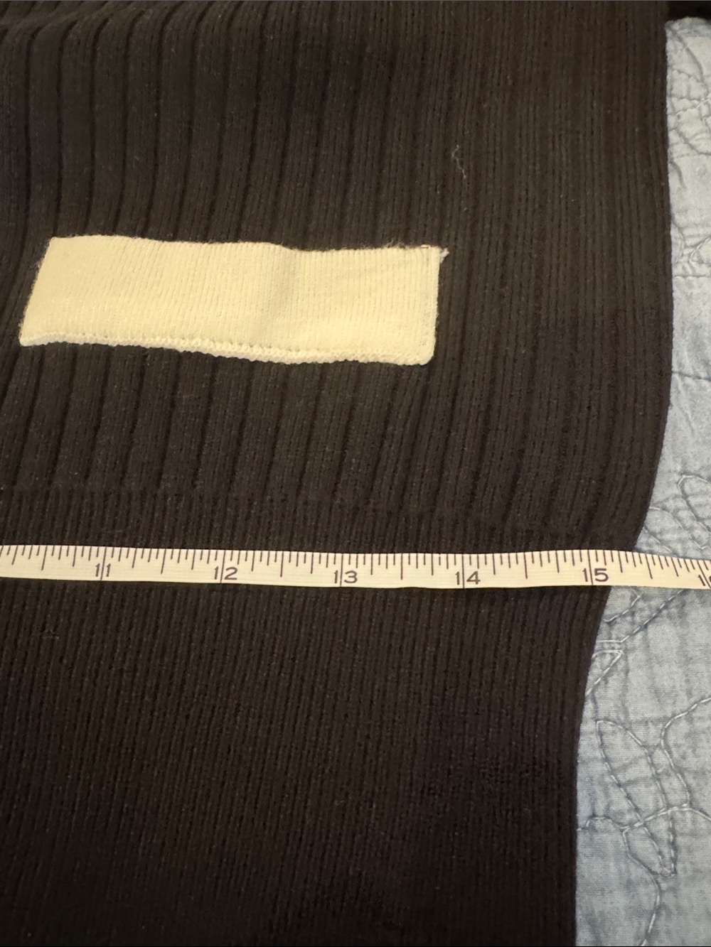 Classic Black and White CC Button Down Sweater - Picture 16 of 17